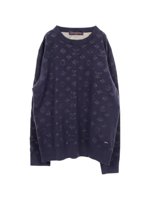 Louis Vuitton Pre-Owned 2000s Monogram knit sweater