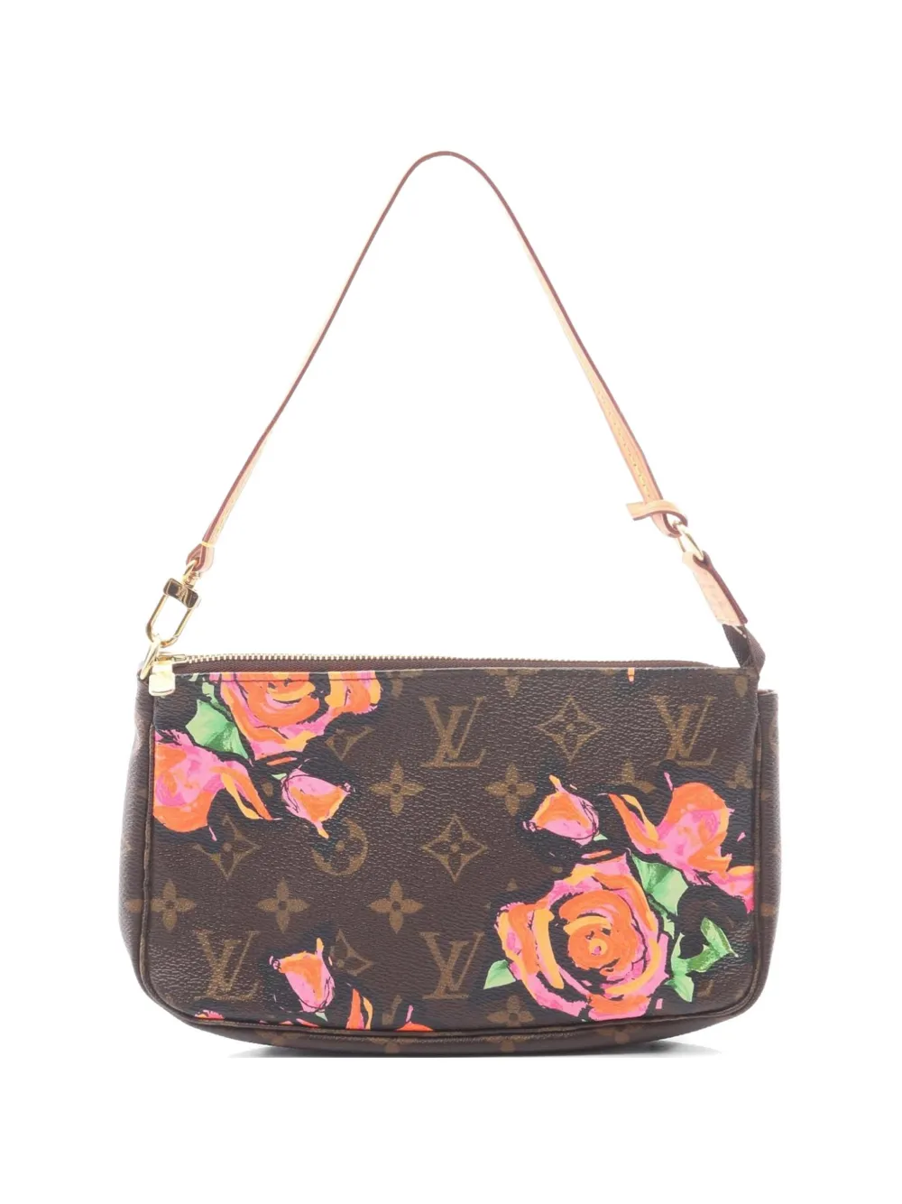 Louis Vuitton Pre-Owned x Stephen Sprouse 2008 Pochette Accessoires Monogram Rose shoulder bag - Marrone