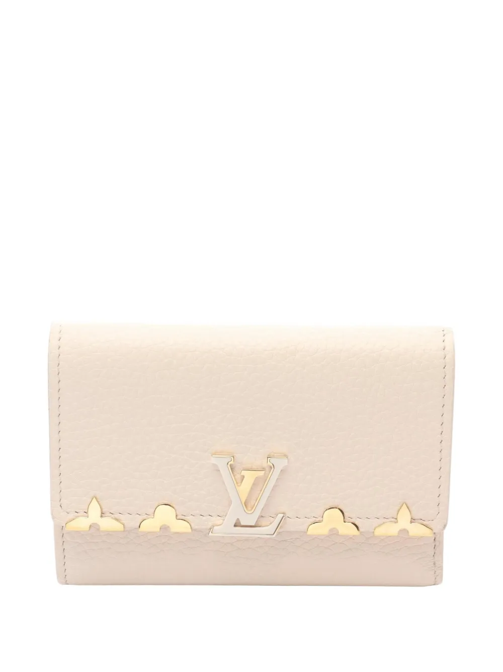 Louis Vuitton Pre-Owned 2021 Capucines trifold wallet - Toni neutri
