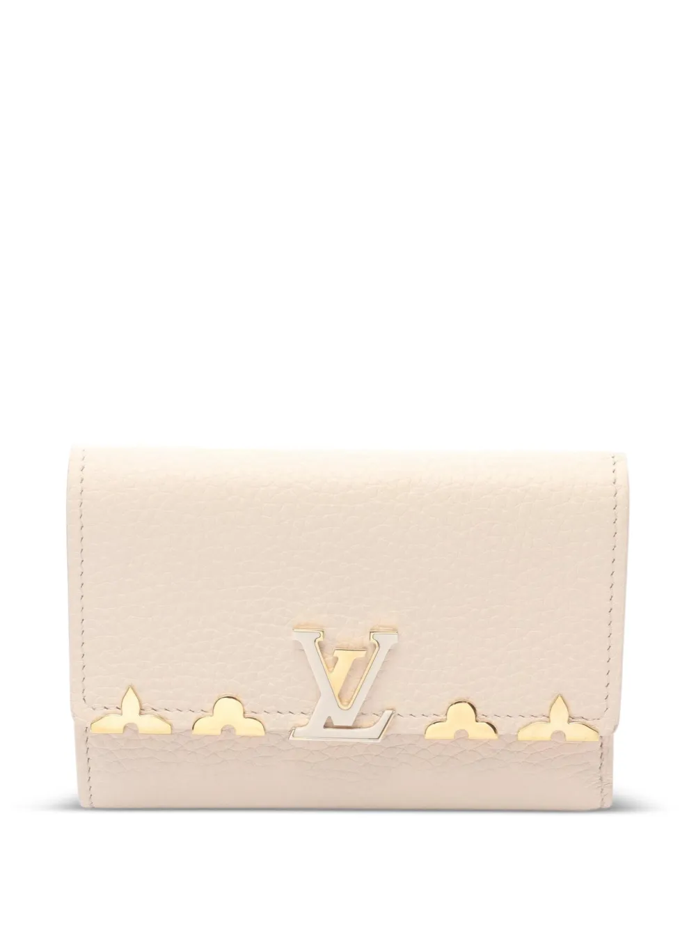 Louis Vuitton Pre-Owned 2021 Capucines trifold wallet - Toni neutri