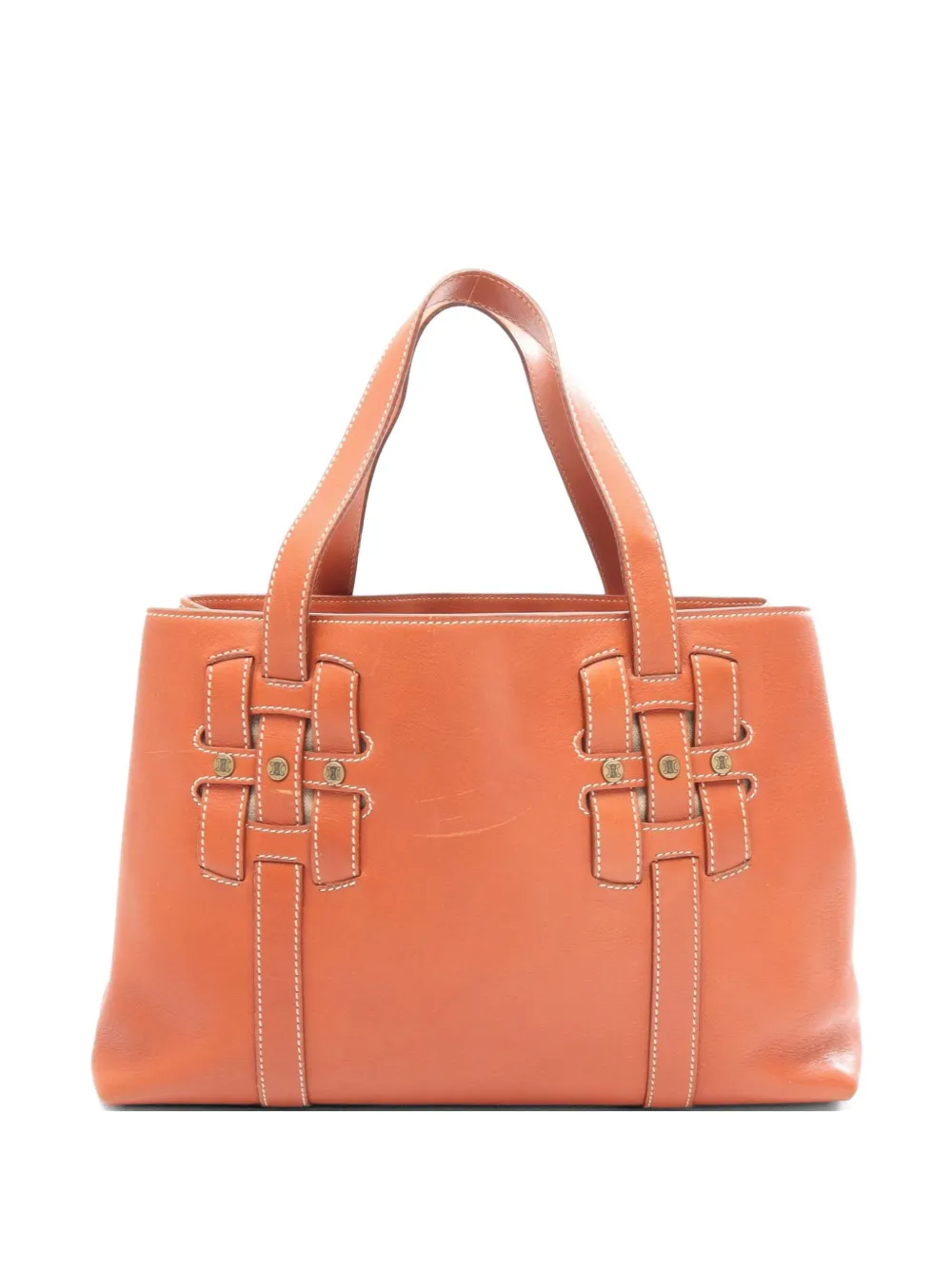 Celine Pre-Owned 2000s Macadam tote bag - Marrone