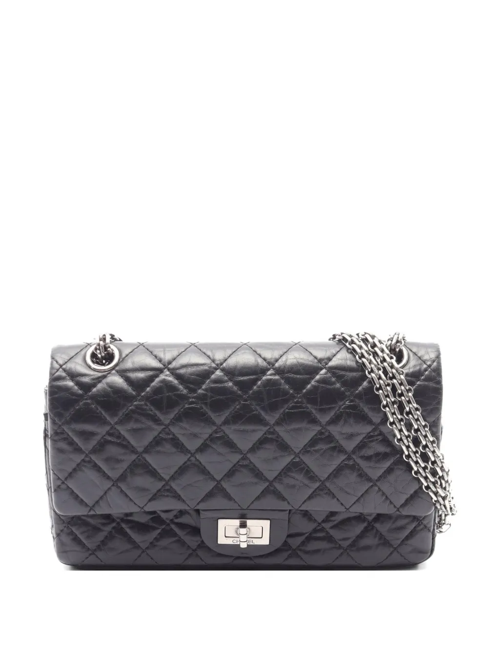 CHANEL Pre-Owned 2011 2.55 Reissue shoulder bag - Black