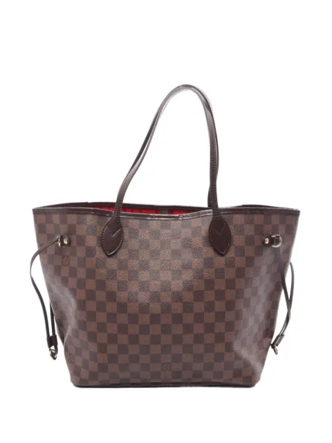 Louis Vuitton Pre-Owned 2012 Neverfull MM Damier leather tote bag