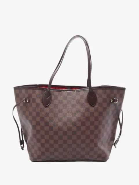 Louis Vuitton Pre-Owned 2012 Neverfull MM Damier leather tote bag