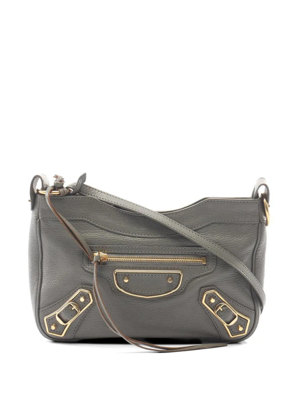 Balenciaga Pre-Owned 2000s metallic edge shoulder bag - Grau