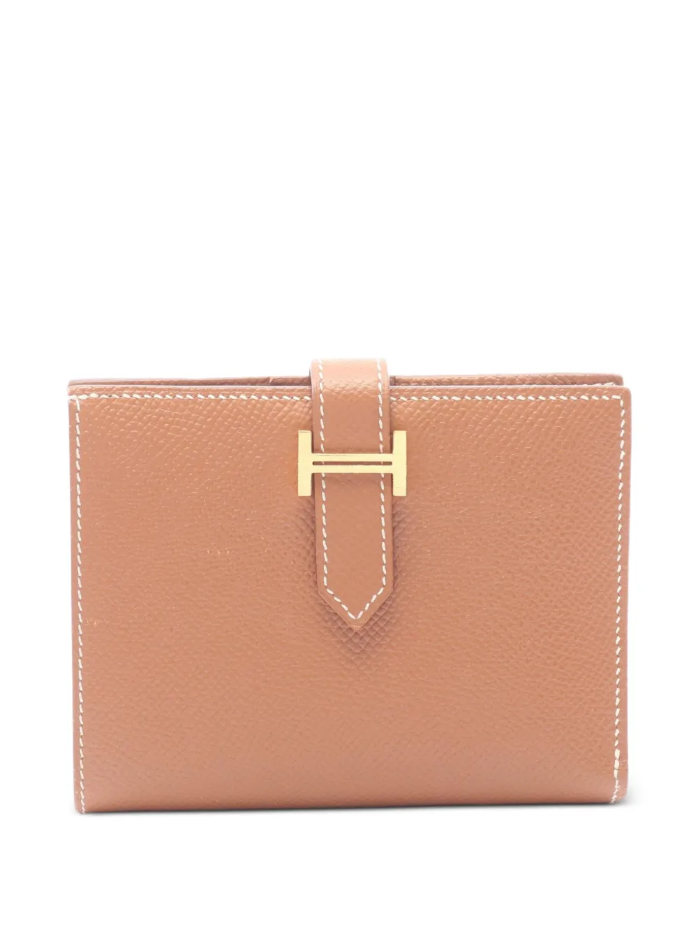 Hermès Pre-Owned 2021 Bearn Compact wallet - Braun