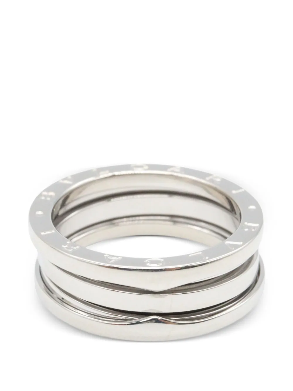 Bvlgari Pre-Owned 2010s B-zero1 ring - Argento