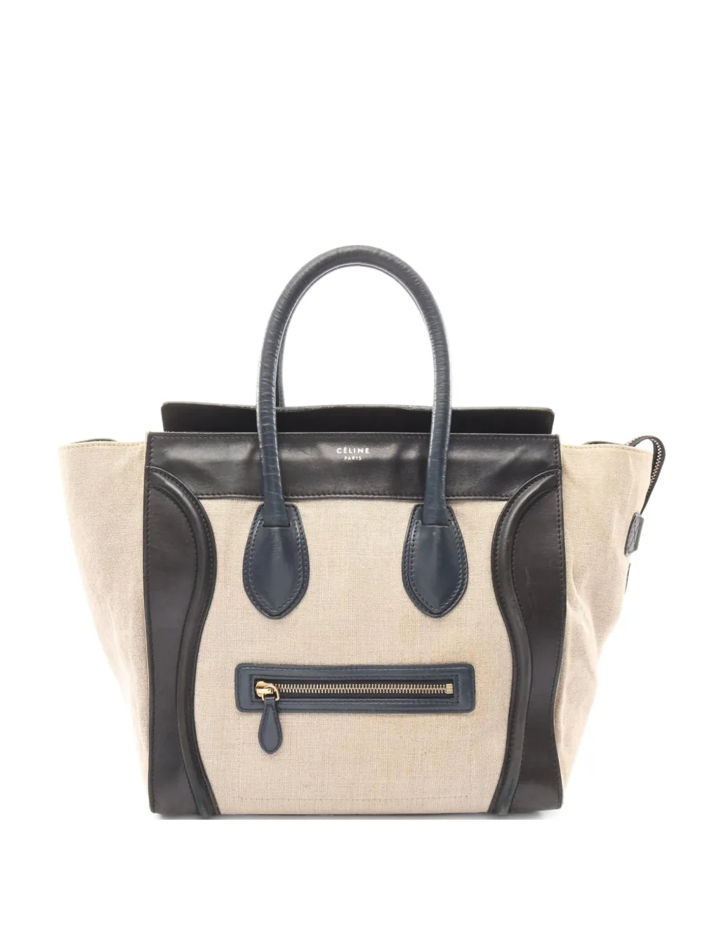 Celine Pre-Owned 2000s mini Luggage Shopper tote bag - Neutrals