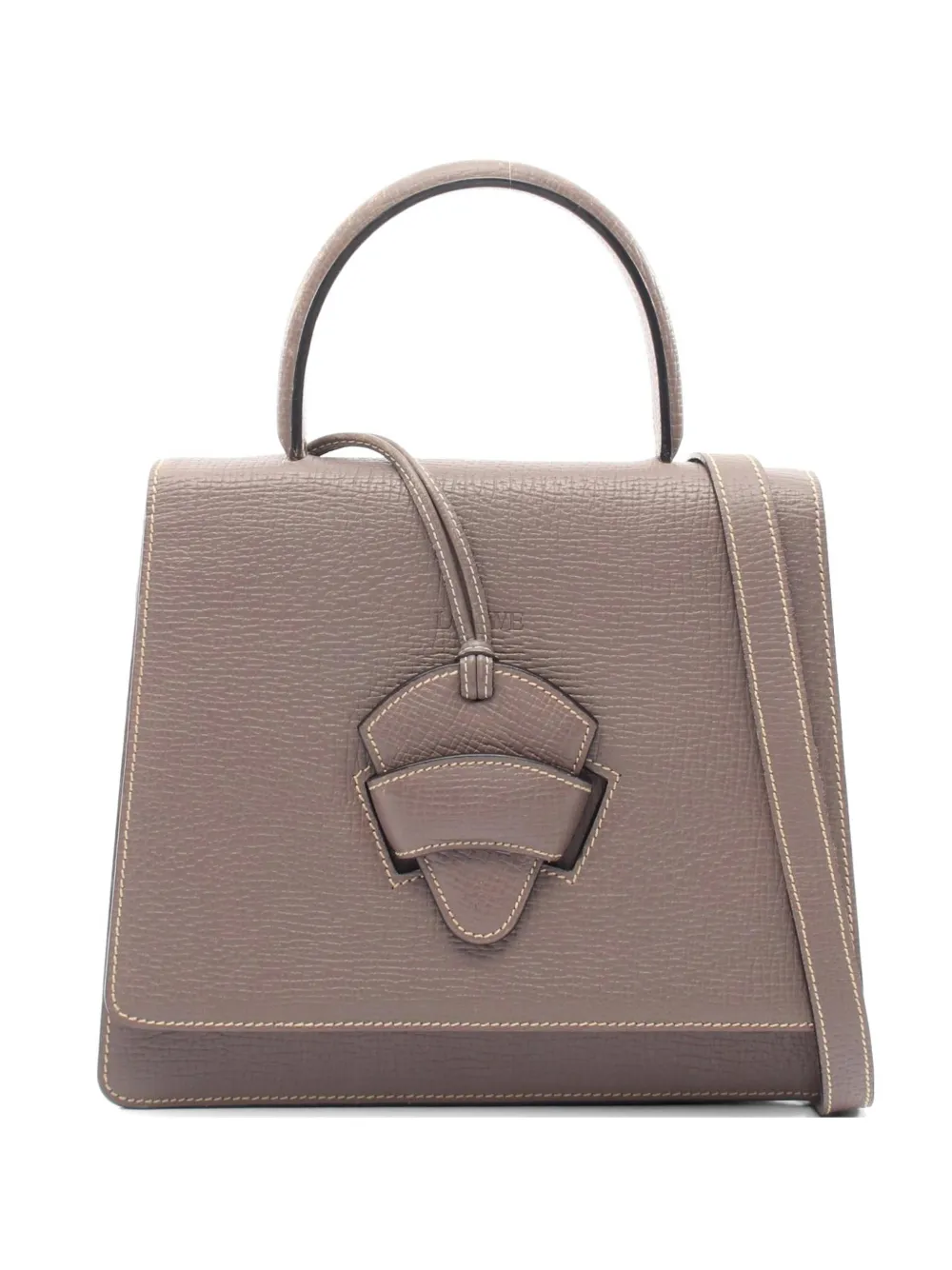 Loewe Pre-Owned 2000s Barcelona leather two-way handbag - Grigio