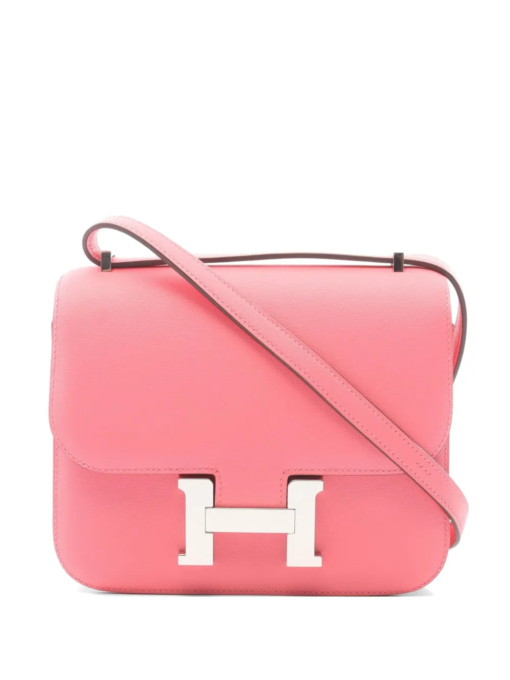 Hermès Pre-Owned 2017 mini Constance 3 crossbody bag - Rosa