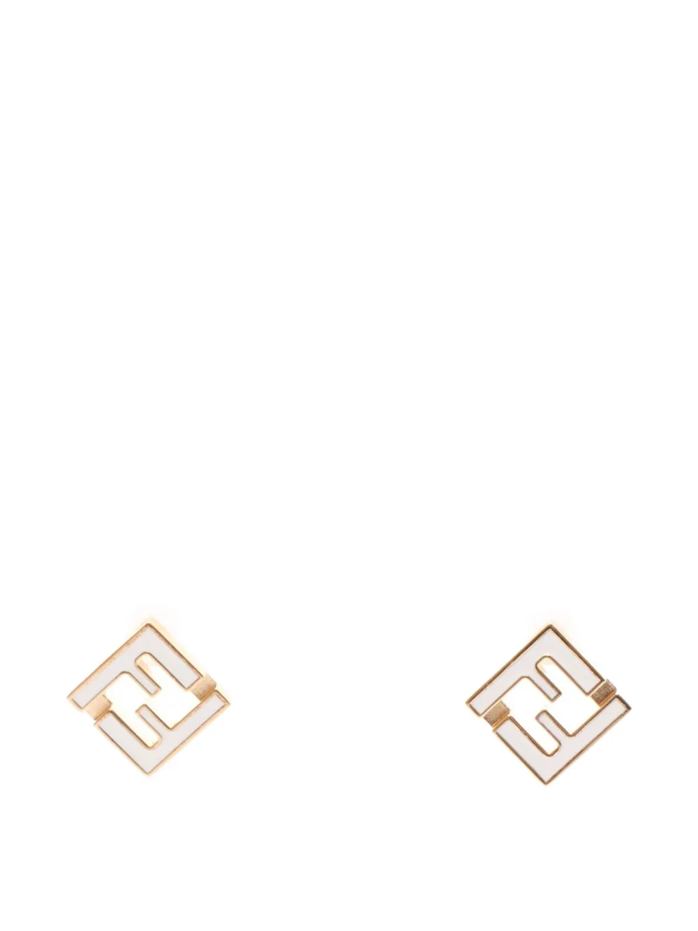 Fendi Pre-Owned 2020s Forever Fendi earrings - Gold