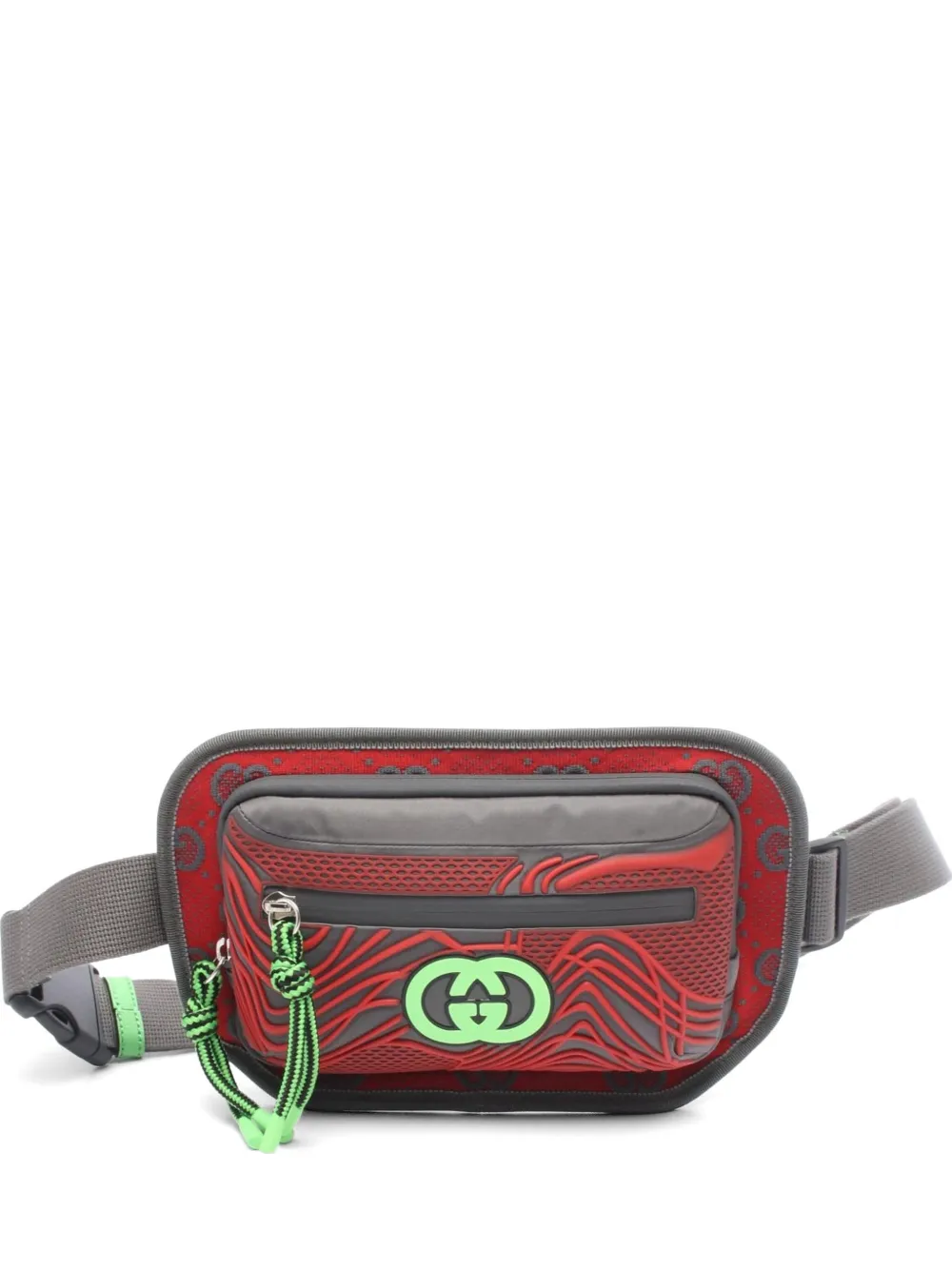 Gucci Pre-Owned 2010s GG Interlocking G belt bag - Grey