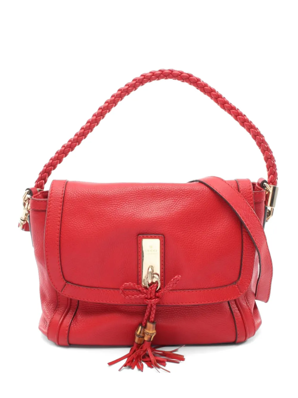 Gucci Pre-Owned 2000s Bella leather tote bag - Rosso