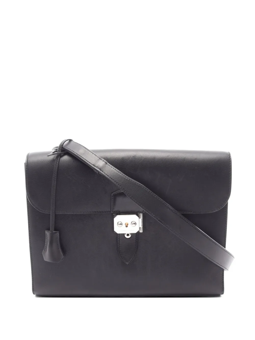 Hermès Pre-Owned 2021 Sac à Dépêches 29 shoulder bag - Schwarz
