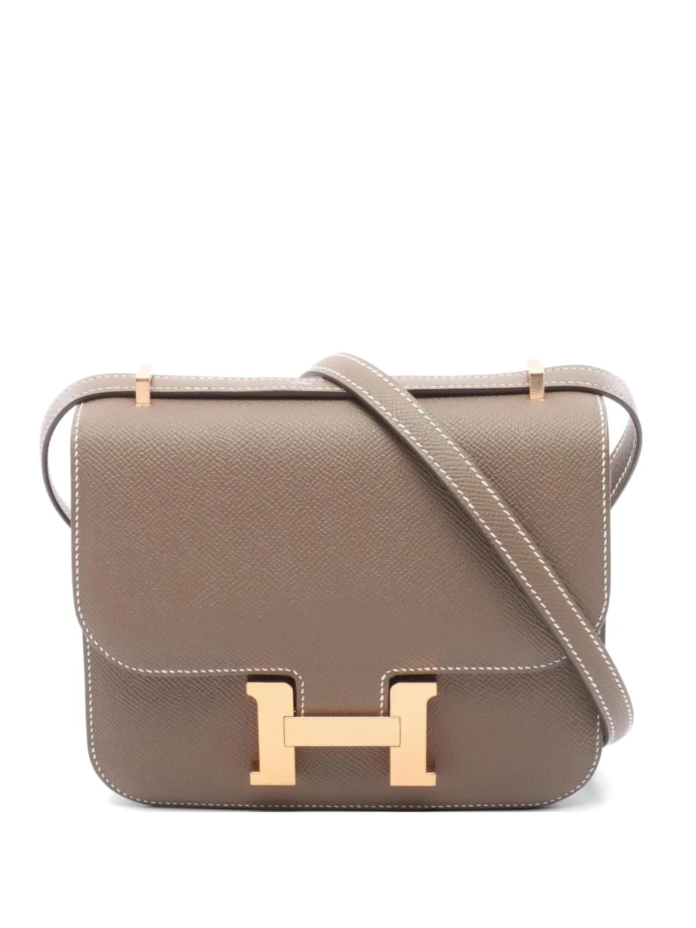 Hermès Pre-Owned mini 2023 Constance 3 shoulder bag - Neutrals