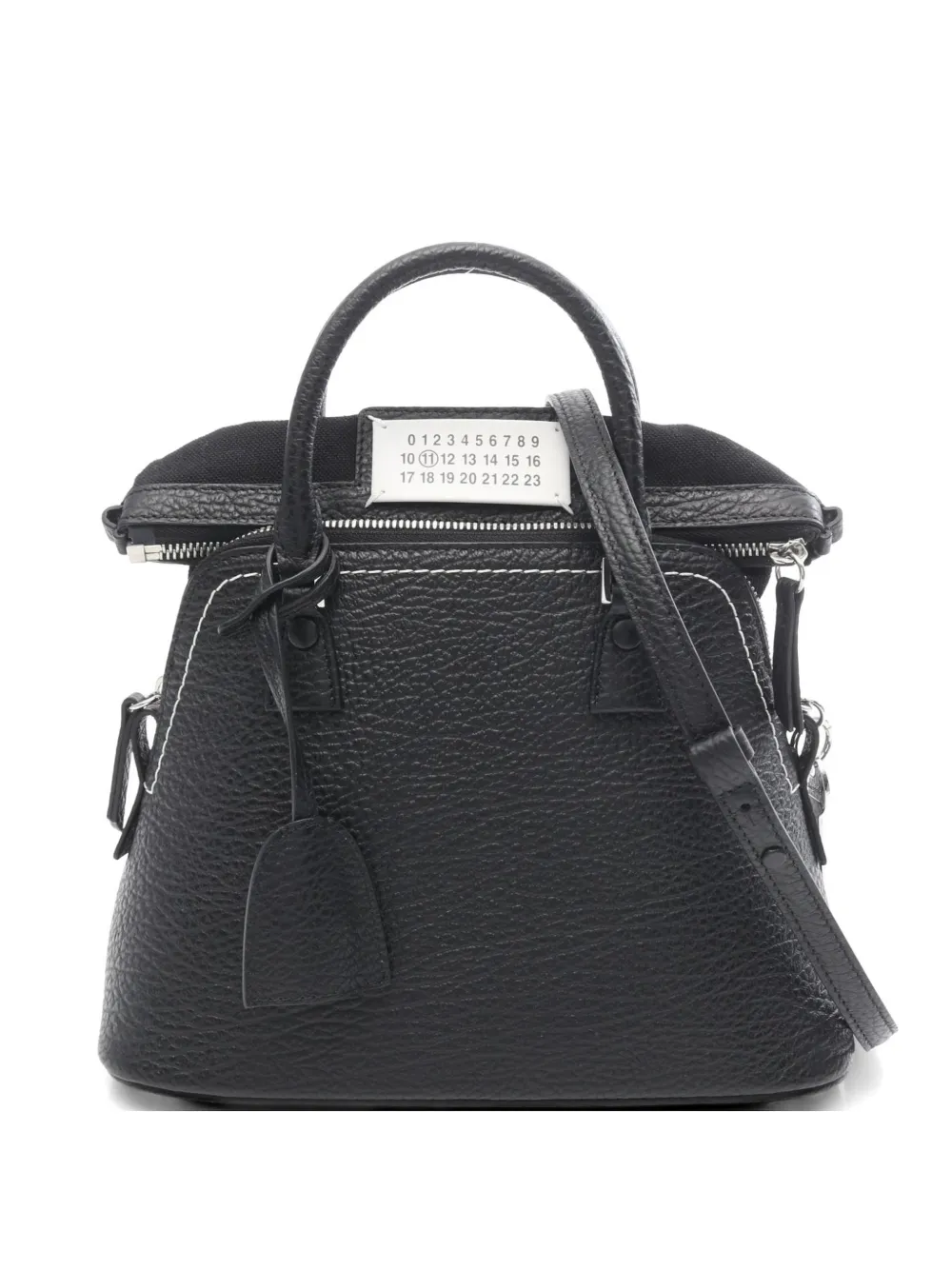 Maison Martin Margiela Pre-Owned 2020s mini 5AC leather tote bag - Schwarz