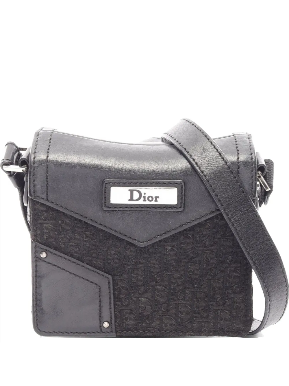 Christian Dior Pre-Owned 2000s Trotter street chic shoulder bag - Black
