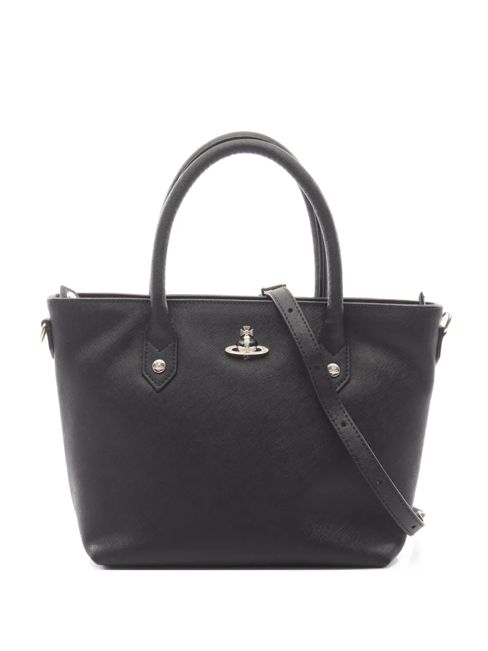Vivienne Westwood Pre-Owned 20s Diamante Orb mini tote bag - Nero