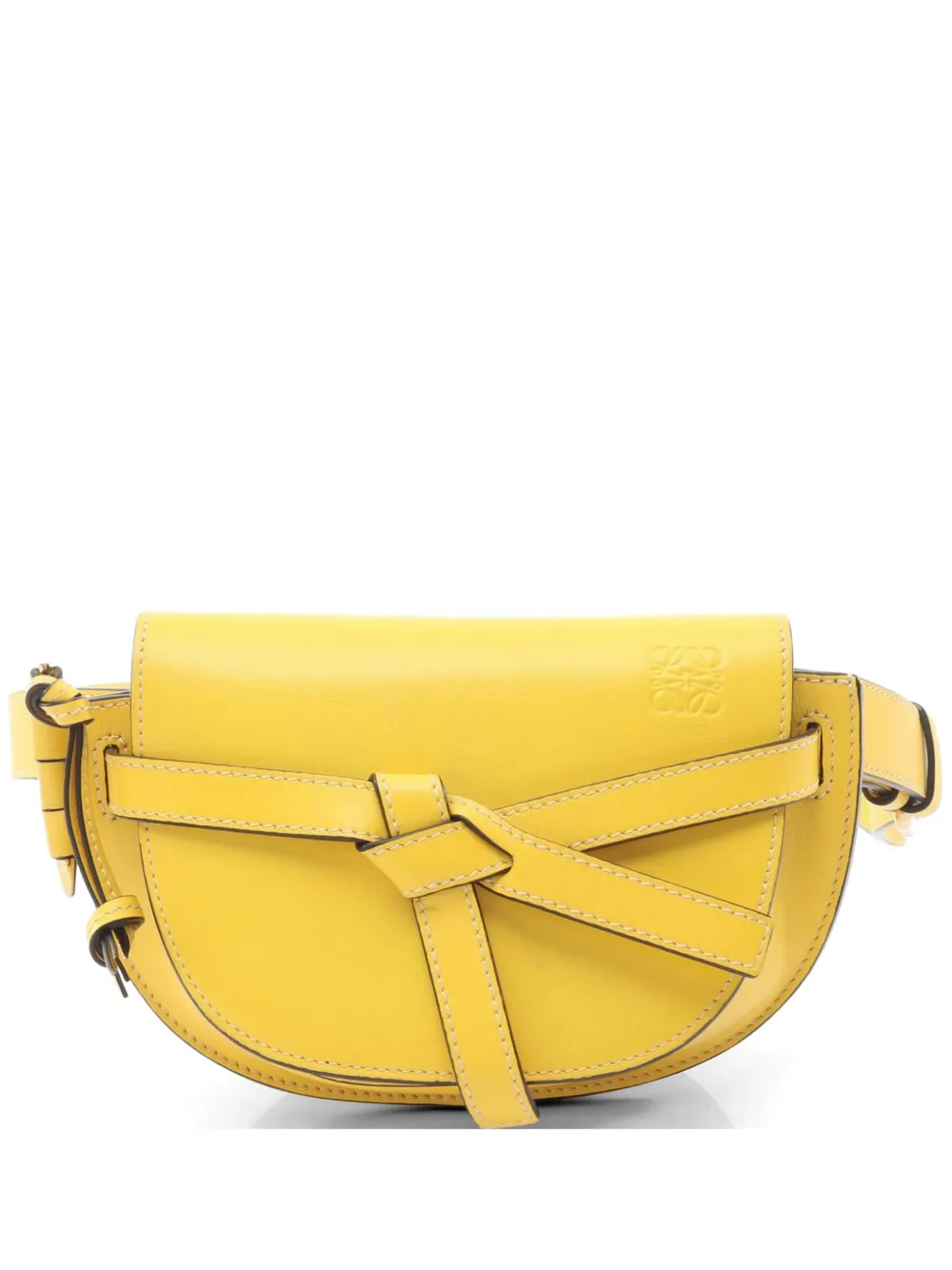 Loewe Pre-Owned 2000s mini Gate belt bag - Giallo