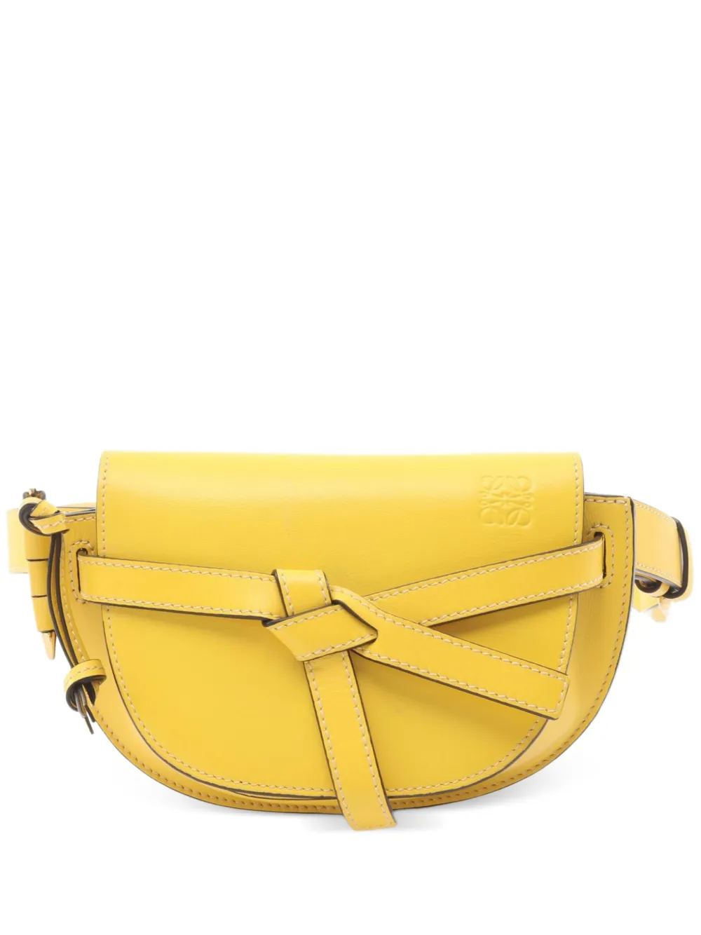 Loewe Pre-Owned 2000s mini Gate belt bag - Yellow