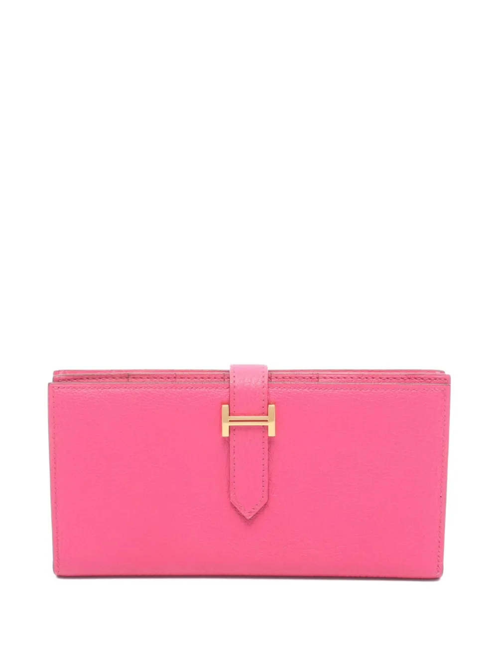 Hermès Pre-Owned 2010 Béarn Soufflé bi-fold wallet - Rosa