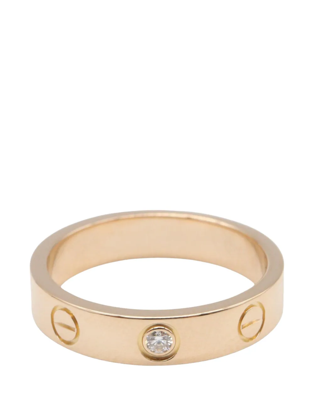 Cartier 2010s mini Love diamond ring - Rosa