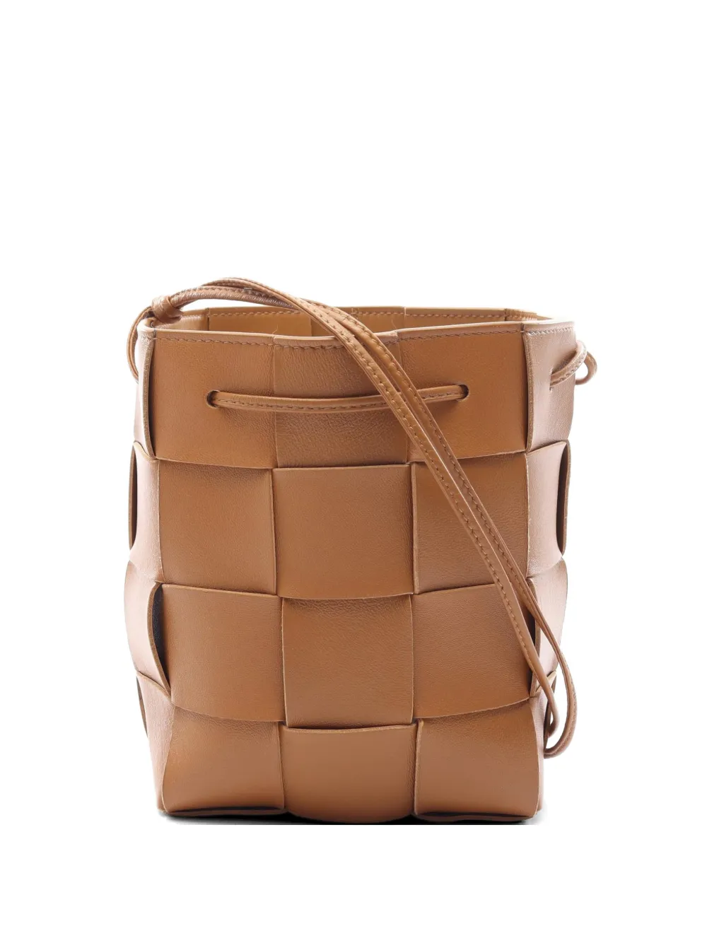 Bottega Veneta Pre-Owned 2010s small Cassette bucket bag - Marrone