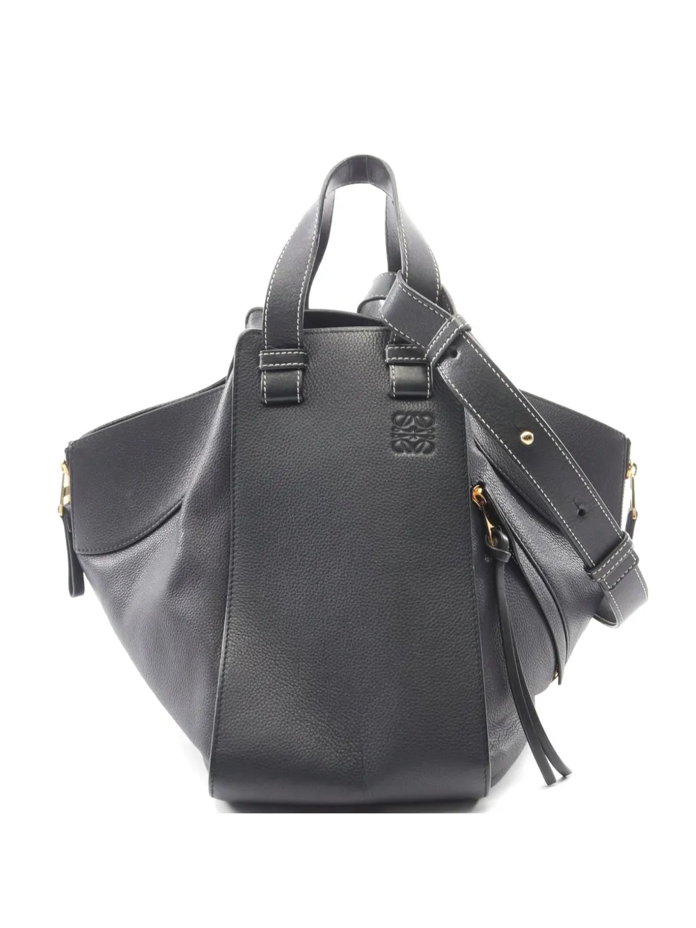 Loewe Pre-Owned 2000s medium Hammock tote bag - Blu