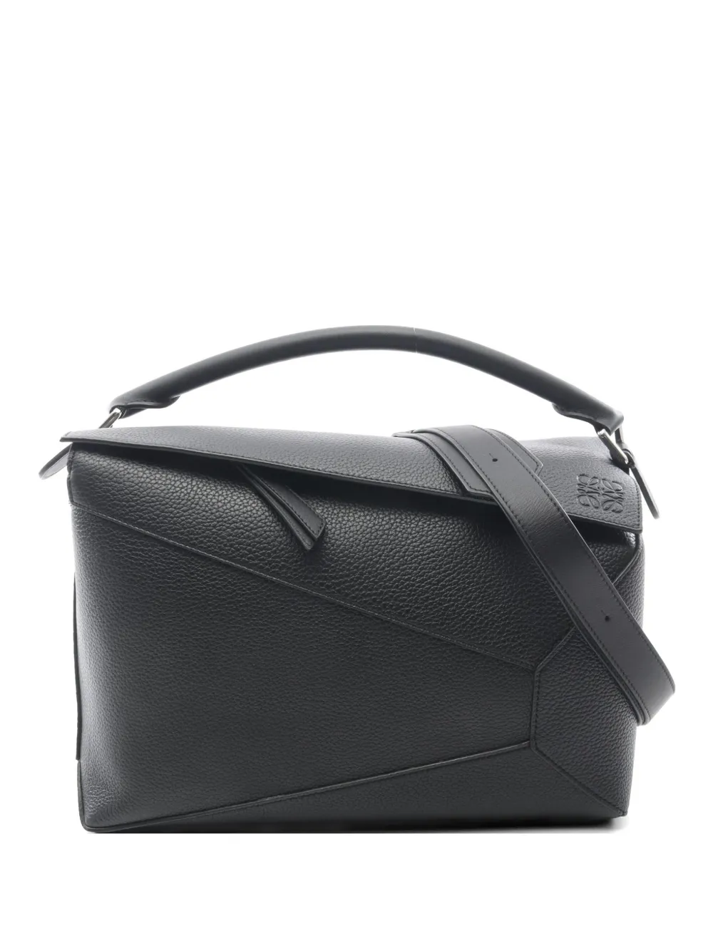 Loewe Pre-Owned 2020s Puzzle Edge handbag - Black