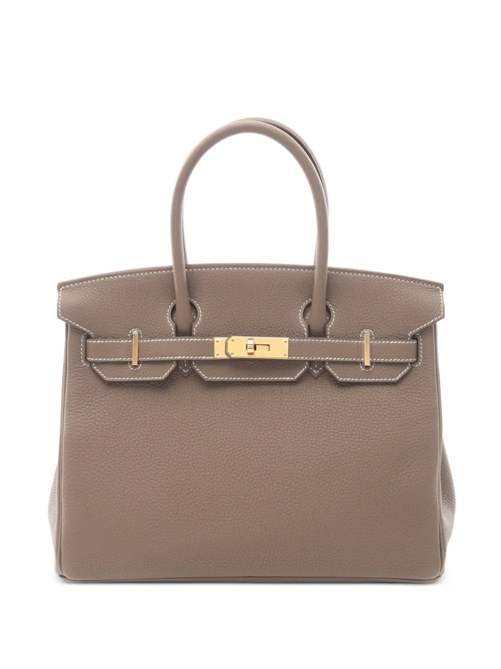 Hermès Pre-Owned 2026 30 Birkin Togo-leather tote bag - Grigio