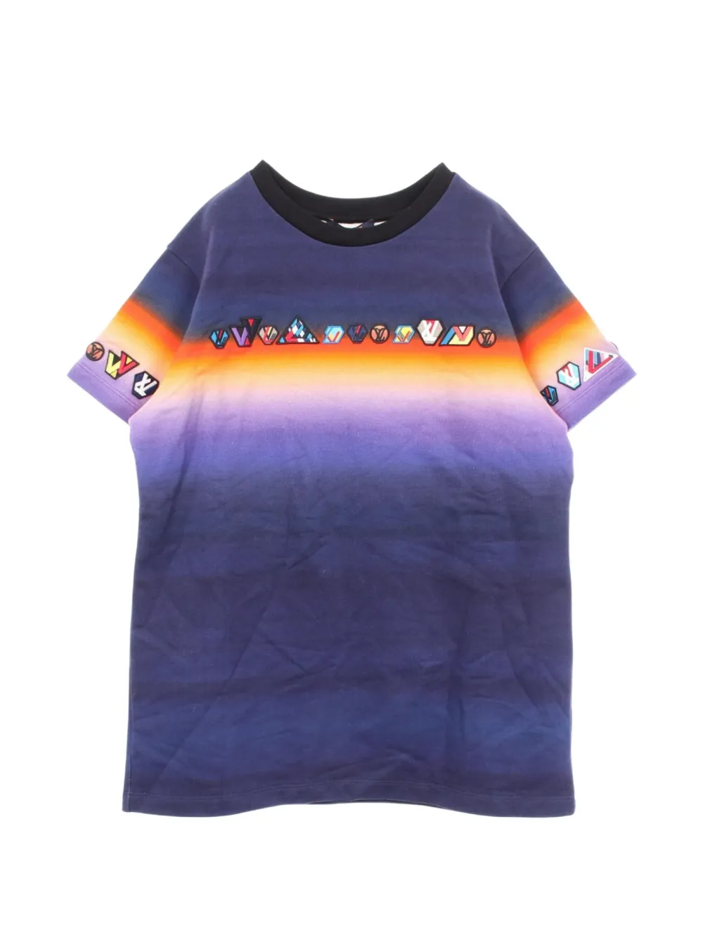Louis Vuitton Pre-Owned 2010s tie-dye T-shirt - Blau