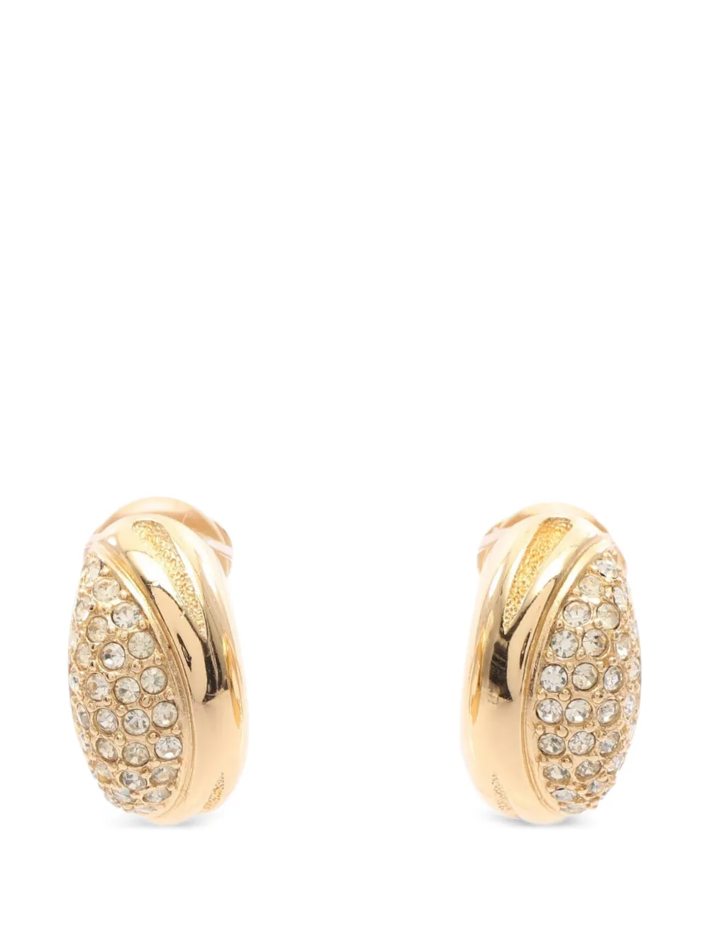 Christian Dior Pre-Owned clip-on earrings - Gold