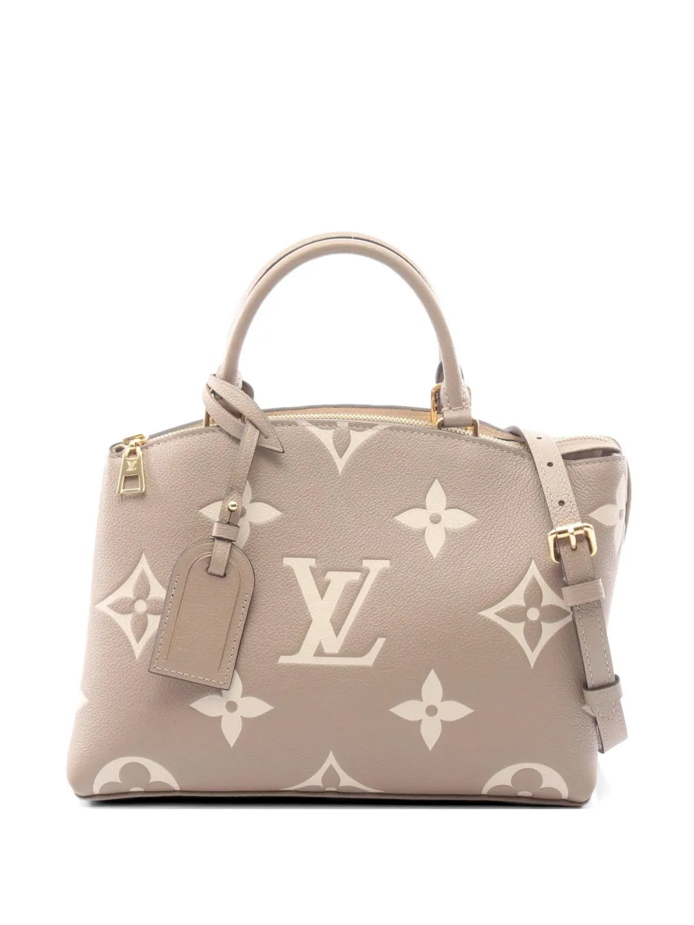 Louis Vuitton Pre-Owned 2021 Petit Palais PM Monogram Empreinte handbag - Nude