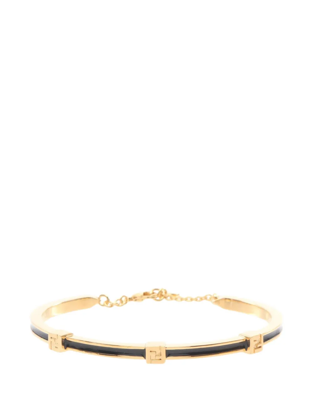 Fendi Pre-Owned 2020s Forever FF bracelet - Gold