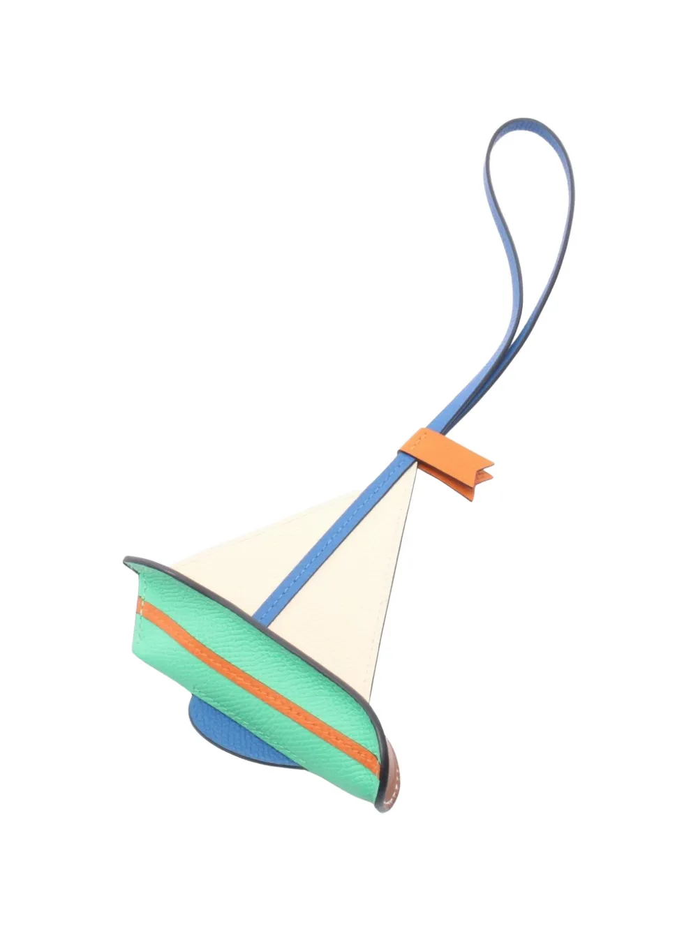 Hermès Pre-Owned 2023 24 Sail leather charm - Blue