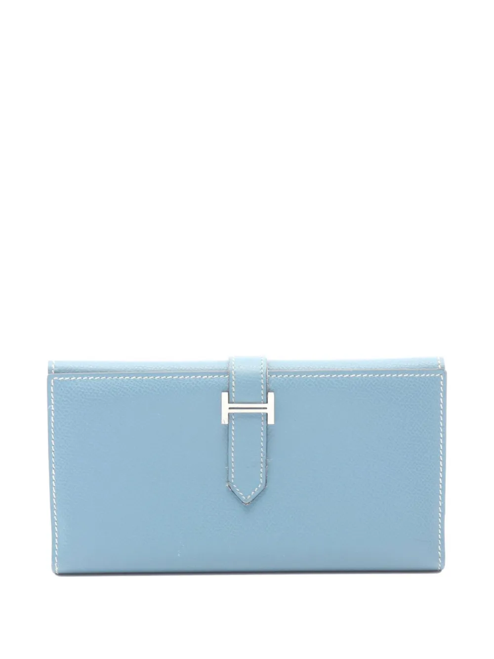 Hermès Pre-Owned 2005 Bearn long wallet - Blu