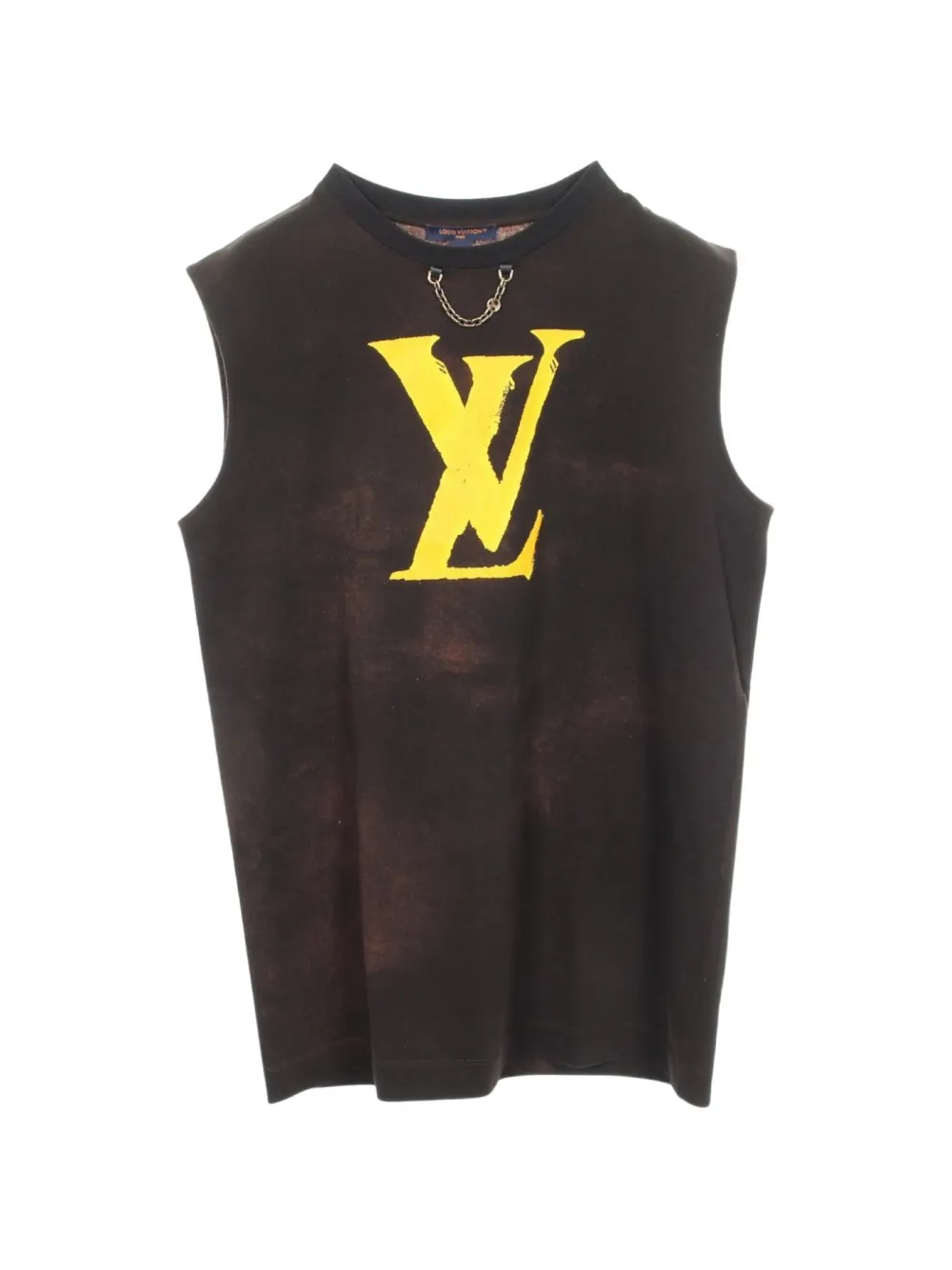 Louis Vuitton Pre-Owned 2010s LV-print tank top - Nero