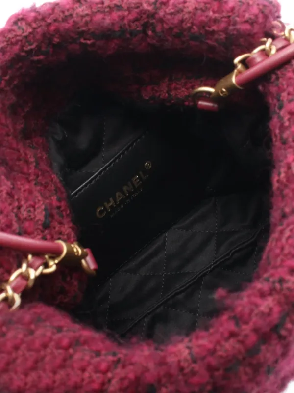 CHANEL Pre-Owned Mini 2021s Chanel 22 Shoulder Bag | Red | FARFETCH