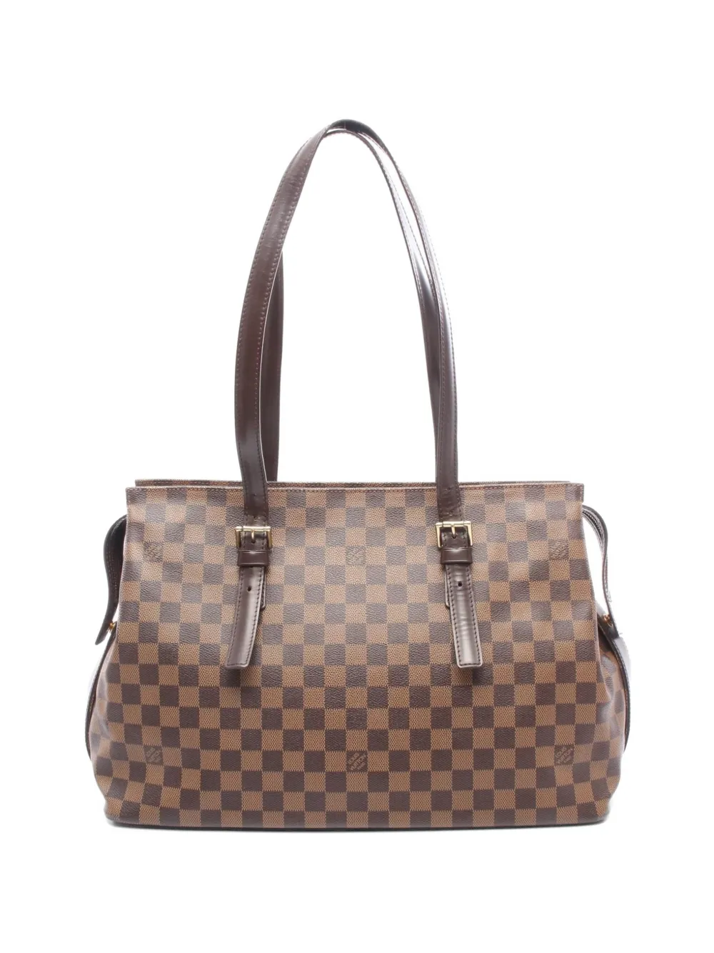 Louis Vuitton Pre-Owned 2002 DDamier Ebène canvas tote bag - Marrone