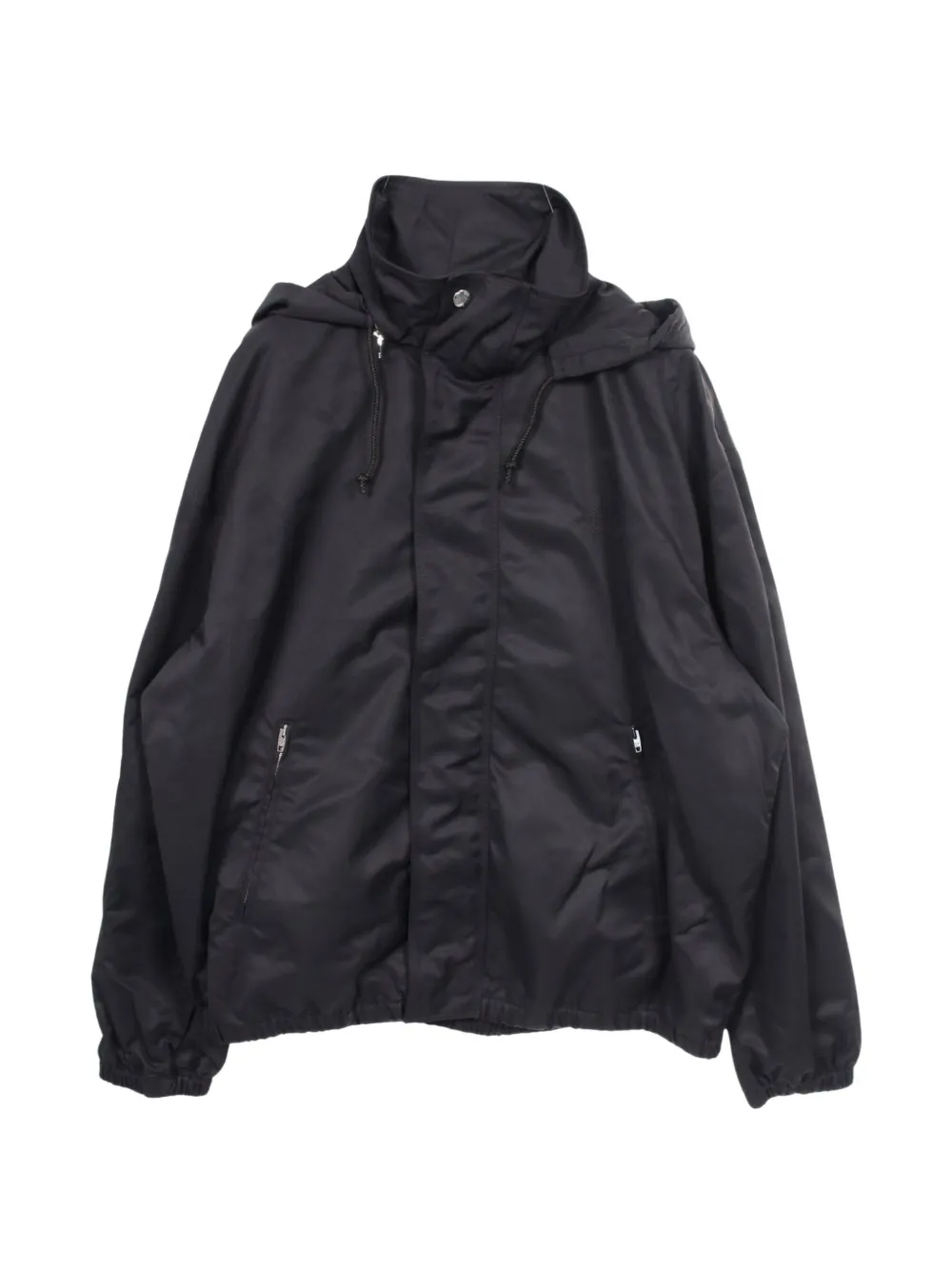 Celine Pre-Owned Triomphe logo windbreaker jacket - Black