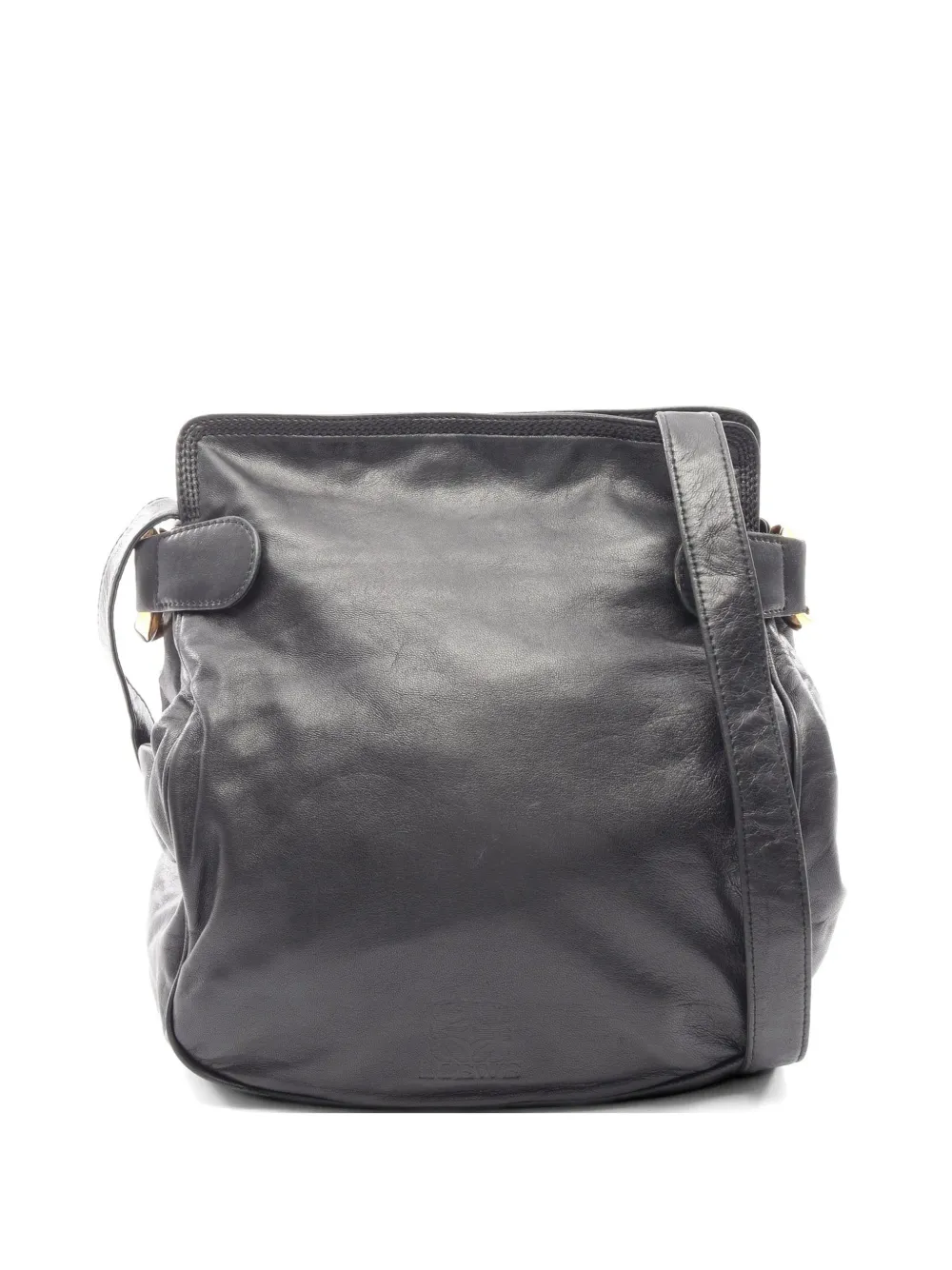 Loewe Pre-Owned 2000s Anagram shoulder bag - Black