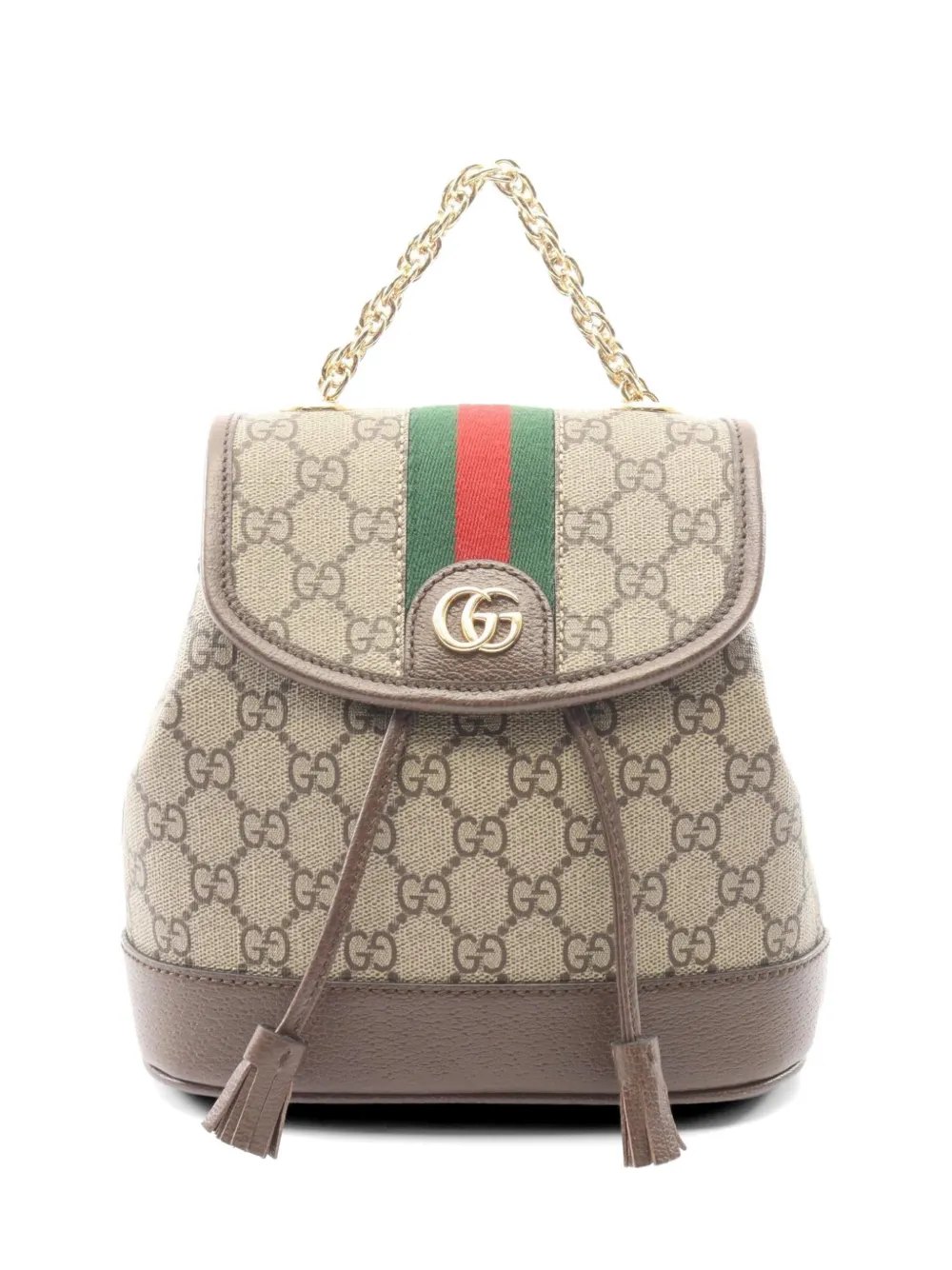 Gucci Pre-Owned 2010s GG Supreme Ophidia backpack - Brown