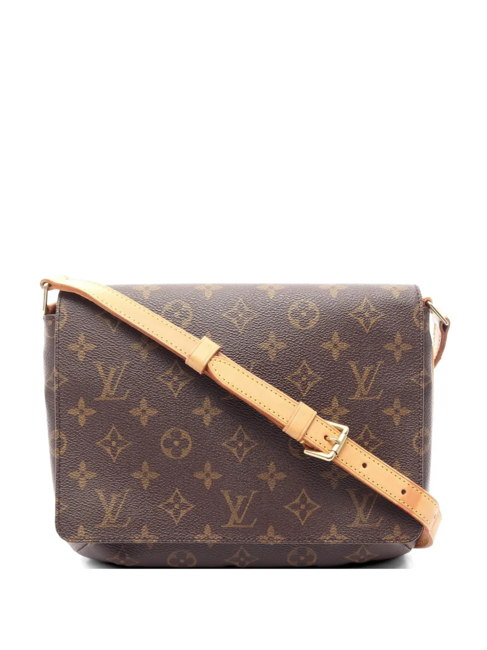 Louis Vuitton Pre-Owned 2001 Monogram Musette Tango shoulder bag - Marrone