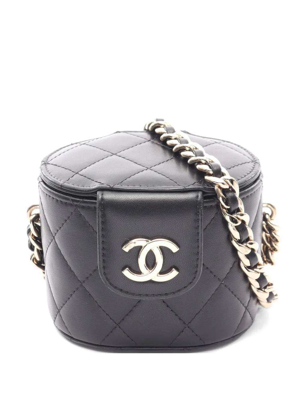 CHANEL Pre-Owned 2021-2022 mini Vanity cross body bag - Nero
