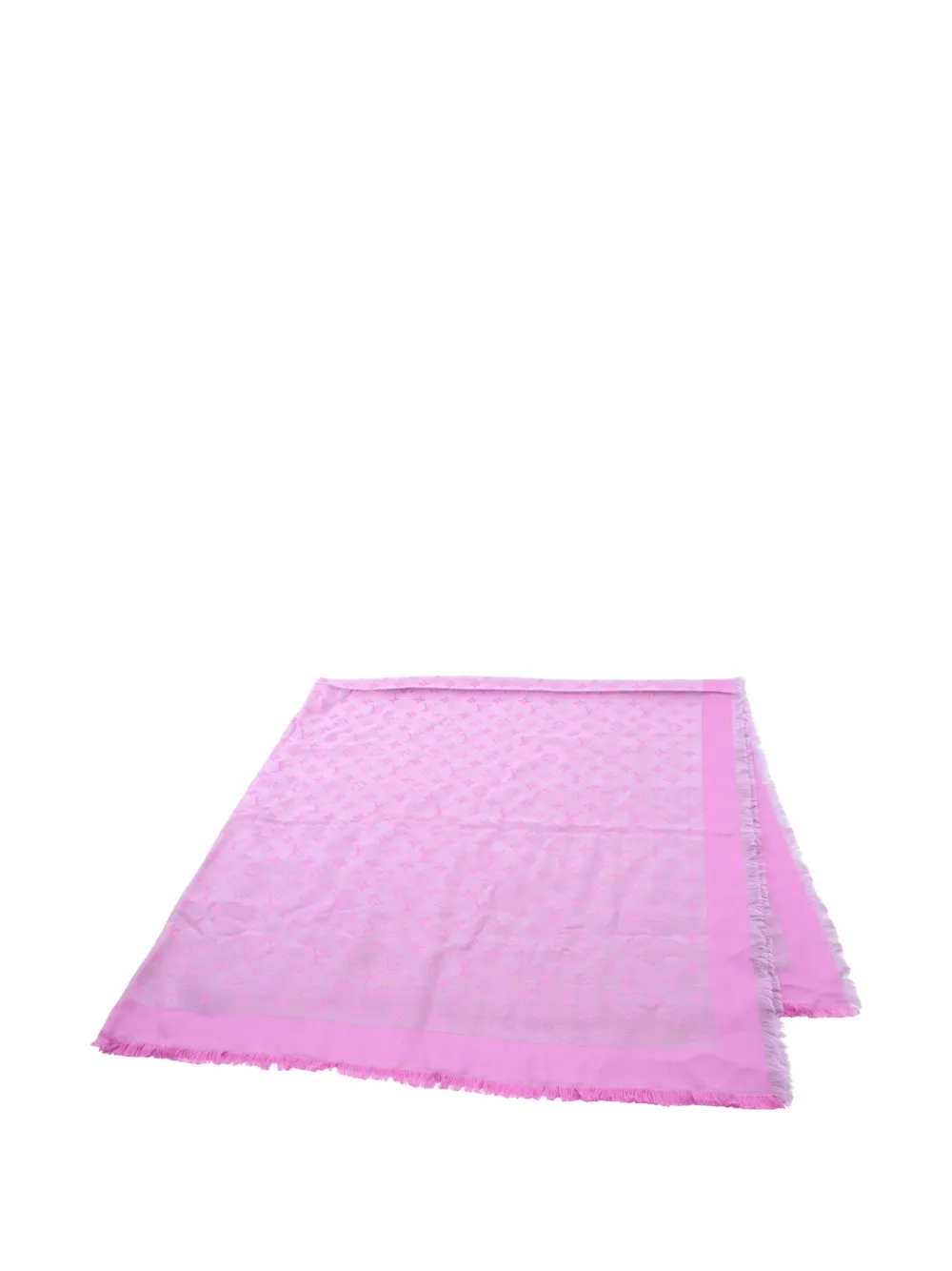 Louis Vuitton Pre-Owned 2019 monogram scarf - Rosa