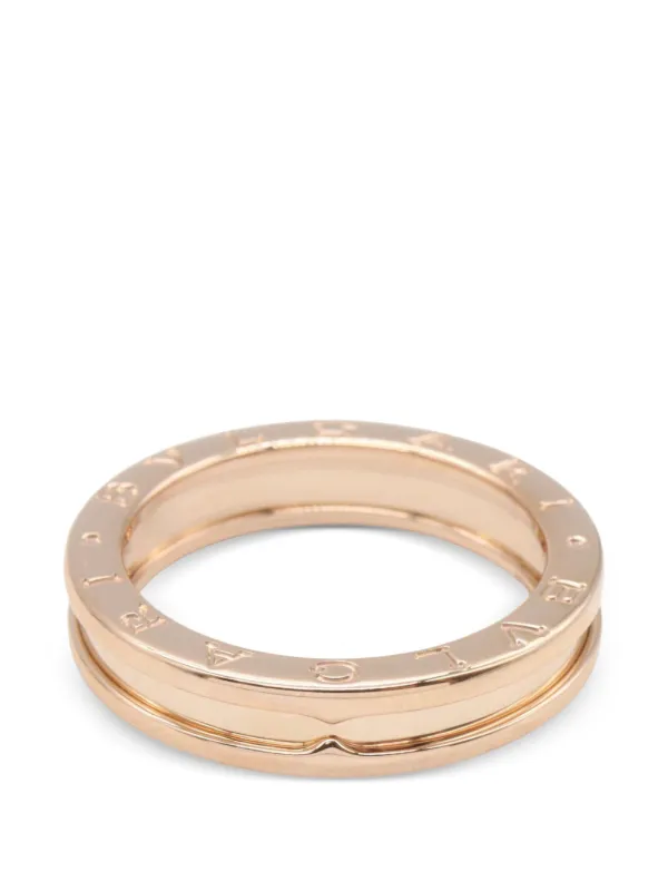 Bvlgari Pre-owned 2010s B-zero1 Ring in Pink
