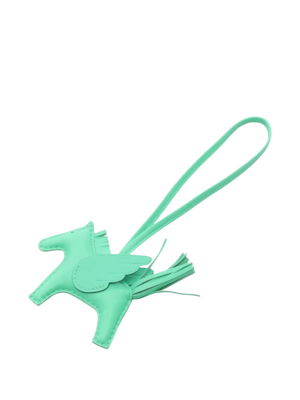 Hermès Pre-Owned 2025 PM Rodeo Pegasus bag charm - Verde
