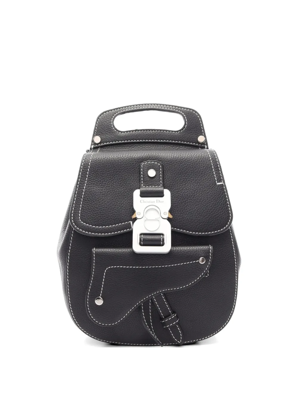 Christian Dior Pre-Owned 2010s Gallop Saddle pocket backpack - Nero