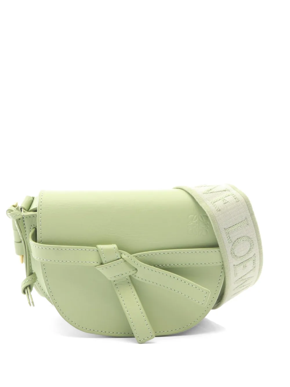 Loewe Pre-Owned Gate dual mini shoulder bag - Green