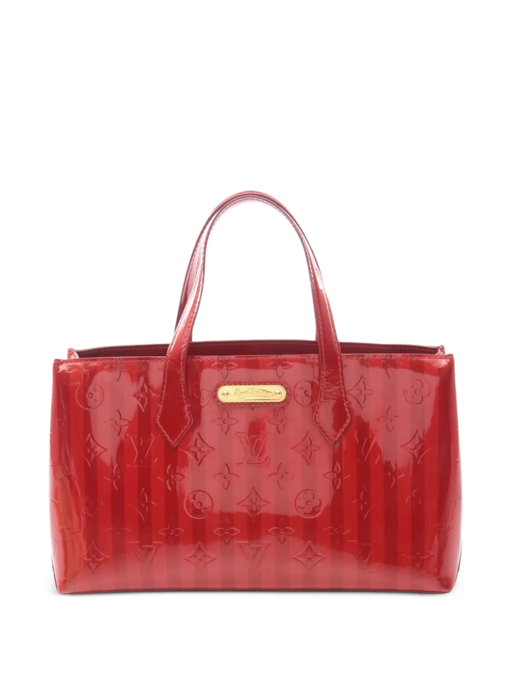 Louis Vuitton Pre-Owned 2011 PM Wilshire Monogram Vernis tote bag - Rosso